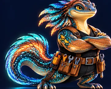 Tradesperson Neut, Night glow style